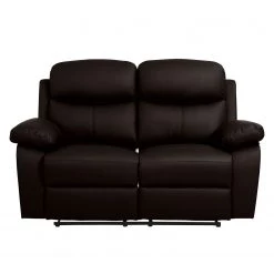 Modoform Canapé Tetchill (2 places) - Avec fonction relaxation - Imitation cuir - Marron foncé 10 Modoform Canapé Tetchill (2 places) - Avec fonction relaxation - Imitation cuir - Marron foncé -Canapés Soldes Magasin sofa tetchill 2 sitzer mit relaxfunktion kunstleder braun 4604972