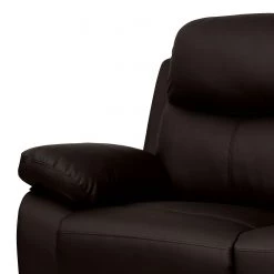 Modoform Canapé Tetchill (2 places) - Avec fonction relaxation - Imitation cuir - Marron foncé 12 Modoform Canapé Tetchill (2 places) - Avec fonction relaxation - Imitation cuir - Marron foncé -Canapés Soldes Magasin sofa tetchill 2 sitzer mit relaxfunktion kunstleder braun 4604980