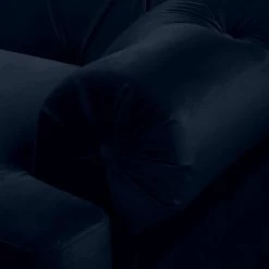 Jack & Alice Canapé Thory (2 places) - Bleu foncé -Canapés Soldes Magasin sofa thory 2 sitzer samt dunkelblau 4896500