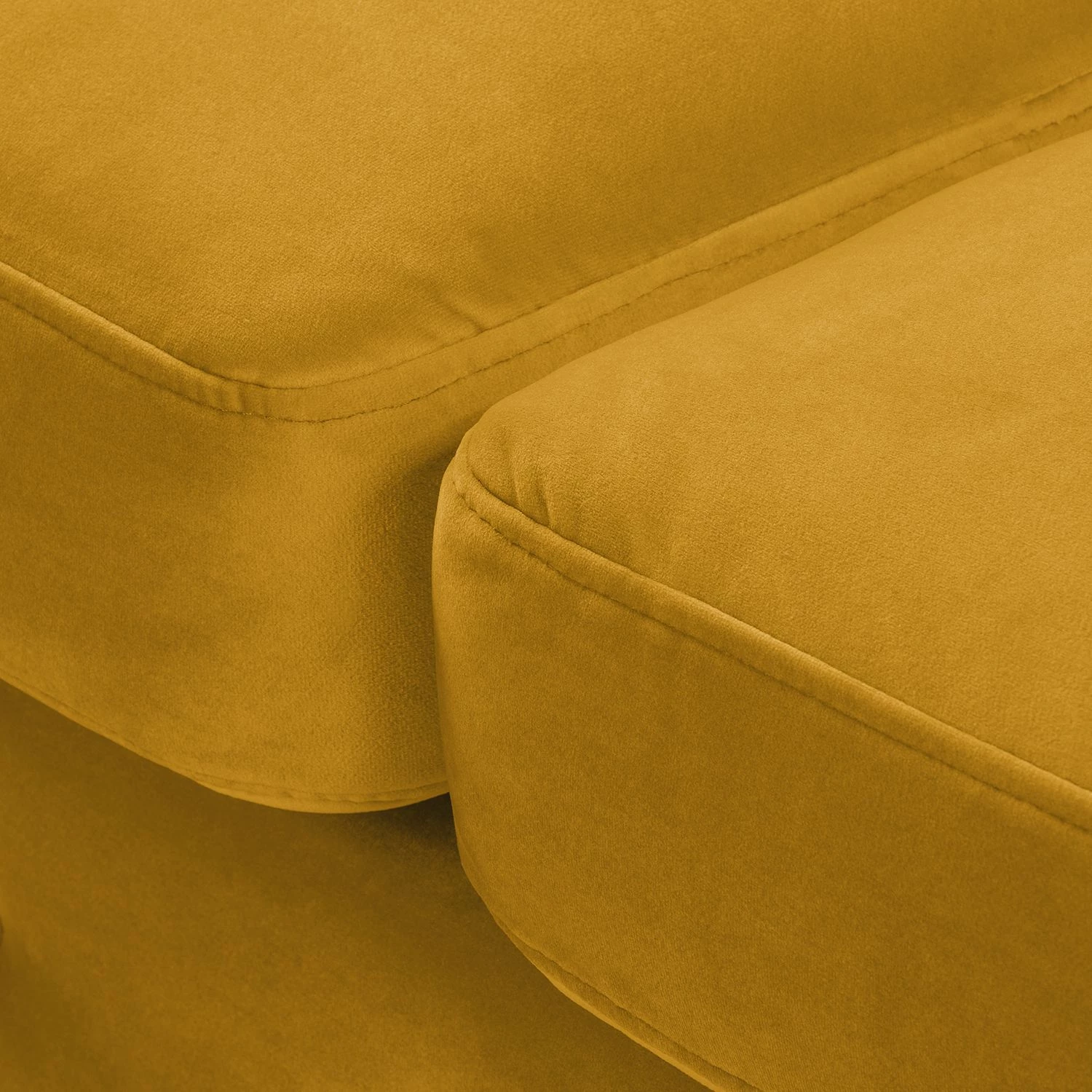 Jack & Alice Canapé Thory (3 places) - Jaune moutarde 9 Jack & Alice Canapé Thory (3 places) - Jaune moutarde – Image 9