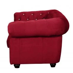 Jack & Alice Canapé Torquay I (2 places) - Rouge -Canapés Soldes Magasin sofa torquay i 2 sitzer microfaser rot 4649904