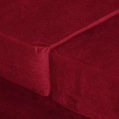 Jack & Alice Canapé Torquay I (2 places) - Rouge -Canapés Soldes Magasin sofa torquay i 2 sitzer microfaser rot 4649932
