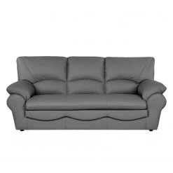 Modoform Canapé Torsby (3 places) - Imitation cuir -Canapés Soldes Magasin sofa torsby 3 sitzer kunstleder mit schlaffunktion grau 5069500