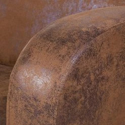 Ars manufacti Canapé Tullow (3 places) - Aspect vieux cuir marron 23 Ars manufacti Canapé Tullow (3 places) - Aspect vieux cuir marron -Canapés Soldes Magasin sofa tullow 3 sitzer antiklederlook braun 404955