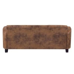 Ars manufacti Canapé Tullow (3 places) - Aspect vieux cuir marron 17 Ars manufacti Canapé Tullow (3 places) - Aspect vieux cuir marron -Canapés Soldes Magasin sofa tullow 3 sitzer antiklederlook braun 404961
