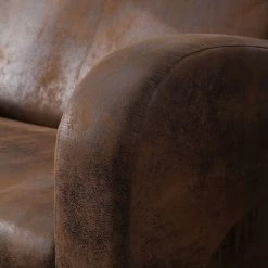 Ars manufacti Canapé Tullow (3 places) - Aspect vieux cuir marron foncé 22 Ars manufacti Canapé Tullow (3 places) - Aspect vieux cuir marron foncé -Canapés Soldes Magasin sofa tullow 3 sitzer antiklederoptik dunkelbraun 4972152 1