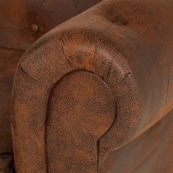 Ars manufacti Canapé Upperclas (3 places) - Microfibre marron 11 Ars manufacti Canapé Upperclas (3 places) - Microfibre marron -Canapés Soldes Magasin sofa upperclass 3 sitzer microfaser braun 252902