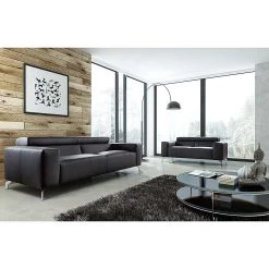 Loftscape Canapé Varberg (2,5 places) - Noir 20 Loftscape Canapé Varberg (2,5 places) - Noir -Canapés Soldes Magasin sofa varberg 2 5 sitzer echtleder schwarz 674550