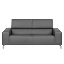 Fredriks Canapé Varberg (2,5 places) - Imitation cuir -Canapés Soldes Magasin sofa varberg 2 5 sitzer kunstleder grau 5064780