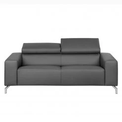 Fredriks Canapé Varberg (2,5 places) - Imitation cuir -Canapés Soldes Magasin sofa varberg 2 5 sitzer kunstleder grau 5064796