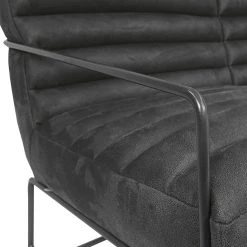 Ars manufacti Canapé Voda II (2 places) - Gris foncé 13 Ars manufacti Canapé Voda II (2 places) - Gris foncé -Canapés Soldes Magasin sofa voda ii 2 sitzer antiklederlook dunkelgrau 5044620