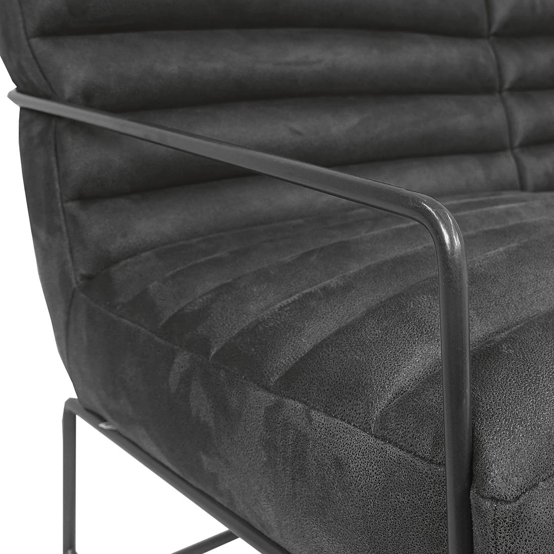 Ars manufacti Canapé Voda II (2 places) - Gris foncé 6 Ars manufacti Canapé Voda II (2 places) - Gris foncé – Image 6