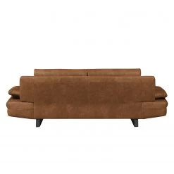 Fredriks Canapé Yovanna (3 places) - Aspect cuir vieilli - Cognac 15 Fredriks Canapé Yovanna (3 places) - Aspect cuir vieilli - Cognac -Canapés Soldes Magasin sofa yovanna 3 sitzer antiklederlook cognac 4498500