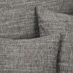 Roomscape Canapé panoramique Berrings - Convertible - Imitation cuir / Tissu structuré - Noir / Gris - Méridienne courte à gauche (vue de face) 50 Roomscape Canapé panoramique Berrings - Convertible - Imitation cuir / Tissu structuré - Noir / Gris - Méridienne courte à gauche (vue de face) -Canapés Soldes Magasin wohnlandschaft berrings mit schlaffunktion kunstleder strukturstoff schwarz grau longchair davorstehend links 3633469