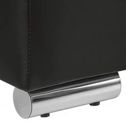 Roomscape Canapé panoramique Berrings - Convertible - Imitation cuir / Tissu structuré - Noir / Gris - Méridienne courte à gauche (vue de face) 52 Roomscape Canapé panoramique Berrings - Convertible - Imitation cuir / Tissu structuré - Noir / Gris - Méridienne courte à gauche (vue de face) -Canapés Soldes Magasin wohnlandschaft berrings mit schlaffunktion kunstleder strukturstoff schwarz grau longchair davorstehend links 3633477