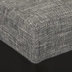 Roomscape Canapé panoramique Berrings - Convertible - Imitation cuir / Tissu structuré - Noir / Gris - Méridienne courte à gauche (vue de face) 53 Roomscape Canapé panoramique Berrings - Convertible - Imitation cuir / Tissu structuré - Noir / Gris - Méridienne courte à gauche (vue de face) -Canapés Soldes Magasin wohnlandschaft berrings mit schlaffunktion kunstleder strukturstoff schwarz grau longchair davorstehend links 3633481