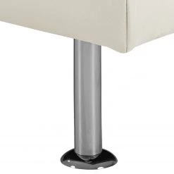 Fredriks Canapé panoramique Bivona II - Blanc perlé -Canapés Soldes Magasin wohnlandschaft bivona ii echtleder perlweiss 4187360