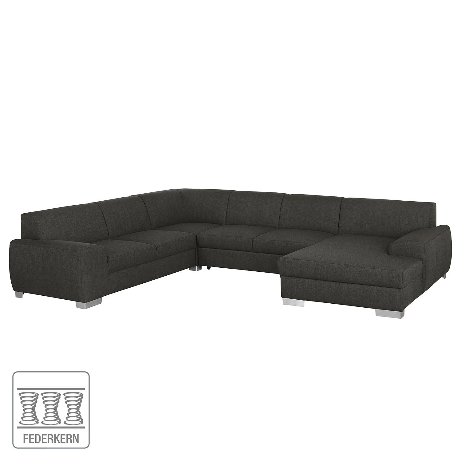 Fredriks Canapé panoramique Bollon - Méridienne courte à droite (vue de face) - Sans fonction 2 Fredriks Canapé panoramique Bollon - Méridienne courte à droite (vue de face) - Sans fonction – Image 2