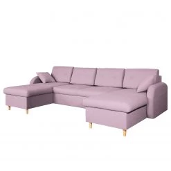 Mørteens Canapé panoramique Eastville - Convertible- Tissu - Mauve - Sans fonction couchage -Canapés Soldes Magasin wohnlandschaft eastville mit schlaffunktion beidseitig montierbar webstoff 4823112