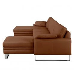 Fredriks Canapé panoramique Laureto II - Marron café -Canapés Soldes Magasin wohnlandschaft laureto ii echtleder kaffeebraun 4187120