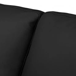 Fredriks Canapé panoramique Laureto II - Noir -Canapés Soldes Magasin wohnlandschaft laureto ii echtleder schwarz 4186700