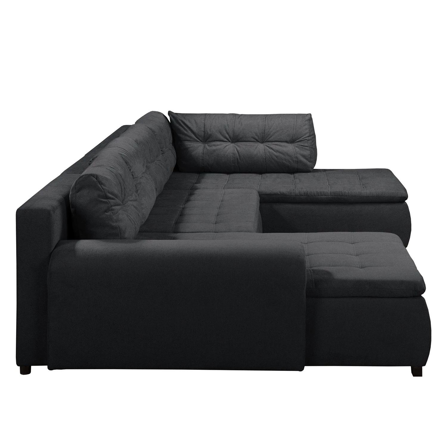 Fredriks Canapé panoramique Norley (convertible) - Tissu 6 Fredriks Canapé panoramique Norley (convertible) - Tissu – Image 6