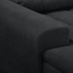 Fredriks Canapé panoramique Norley (convertible) - Tissu 31 Fredriks Canapé panoramique Norley (convertible) - Tissu -Canapés Soldes Magasin wohnlandschaft norley mit schlaffunktion webstoff longchair davorstehend links ottomane rechts dunkelgrau 5102512