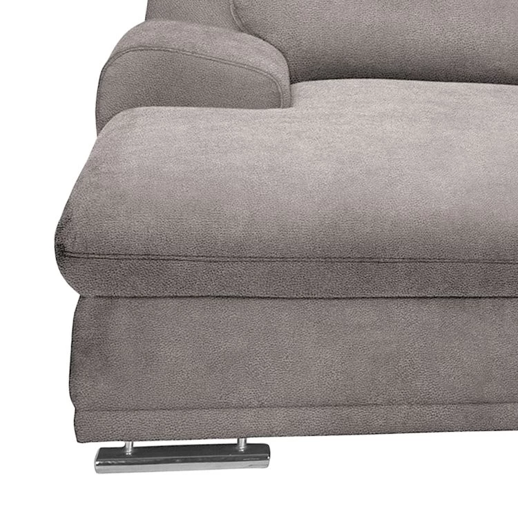 Loftscape Canapé panoramique Rollin - Cappuccino - Méridienne courte à gauche / longue à droite (vue de face) - Sans fonction 4 Loftscape Canapé panoramique Rollin - Cappuccino - Méridienne courte à gauche / longue à droite (vue de face) - Sans fonction – Image 4