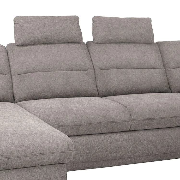 Loftscape Canapé panoramique Rollin - Cappuccino - Méridienne courte à gauche / longue à droite (vue de face) - Sans fonction 3 Loftscape Canapé panoramique Rollin - Cappuccino - Méridienne courte à gauche / longue à droite (vue de face) - Sans fonction – Image 3