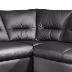 Cotta Canapé d'angle Doug - Angle à droite (vu de face) -Canapés Soldes Magasin wohnlandschaft william mit schlaffunktion echtleder schwarz bettfunktion davorstehend links 343090